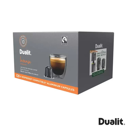 Dualit intense blend - intense, aluminium