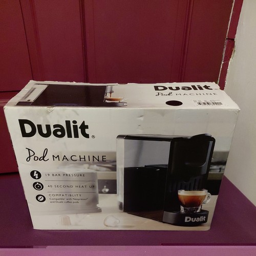 Dualit pod coffee machine - pod,