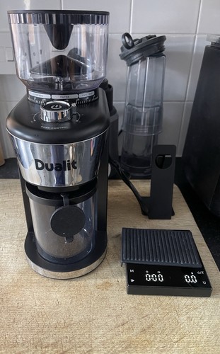 Dualit burr coffee grinder - coffee,